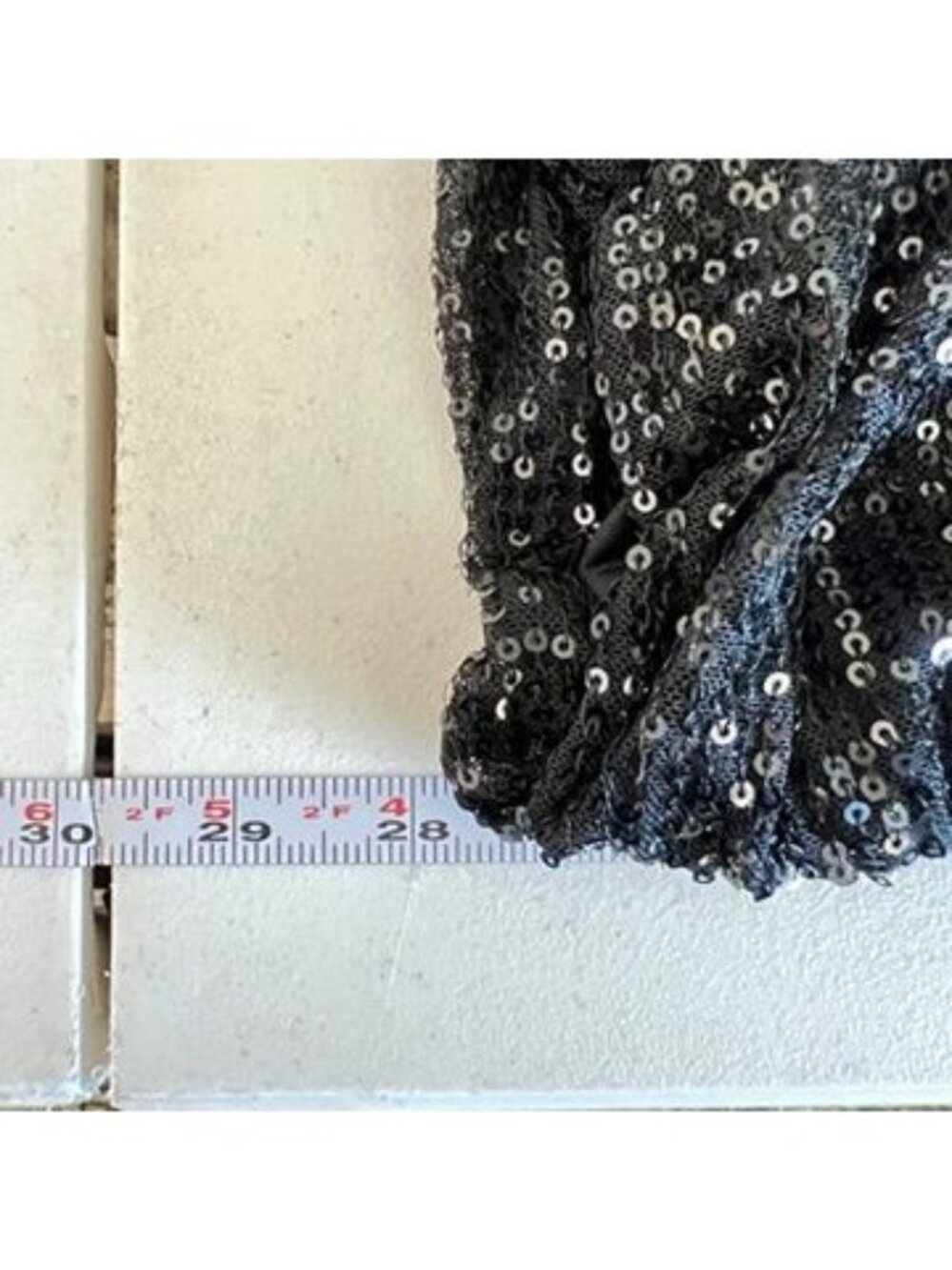 NWT Miss Behave Girls Sz 12 Black Sequin Mini Dress Junior Teen Y2K HOCO Party - Picture 8 of 10